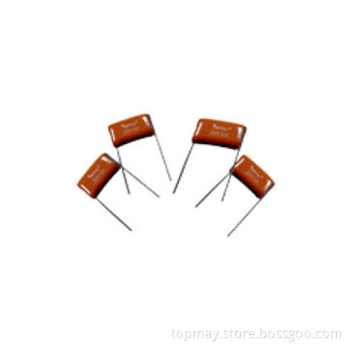Metalized Polyester Film Capacitor, Suitable for Low-pulse Circuits and Noise Suppression